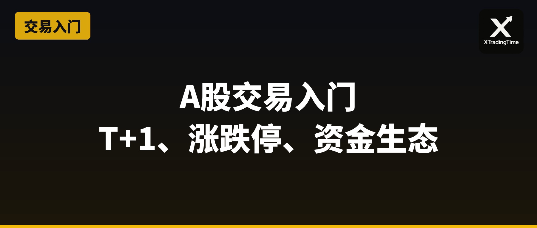 A股交易入门：T+1、涨跌停、资金生态，和其他市场有哪些不同