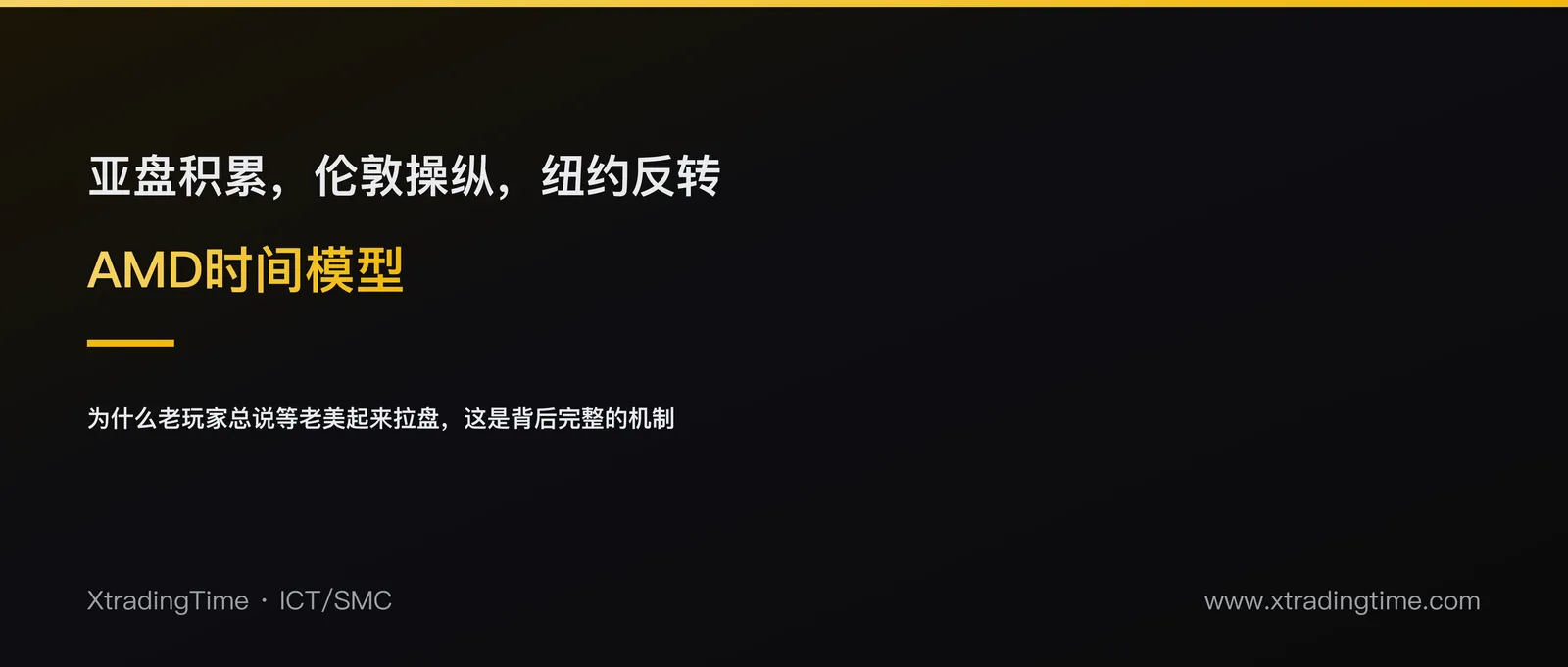 AMD时间模型：亚盘积累、伦敦操纵、纽约反转的一天流动性剧本
