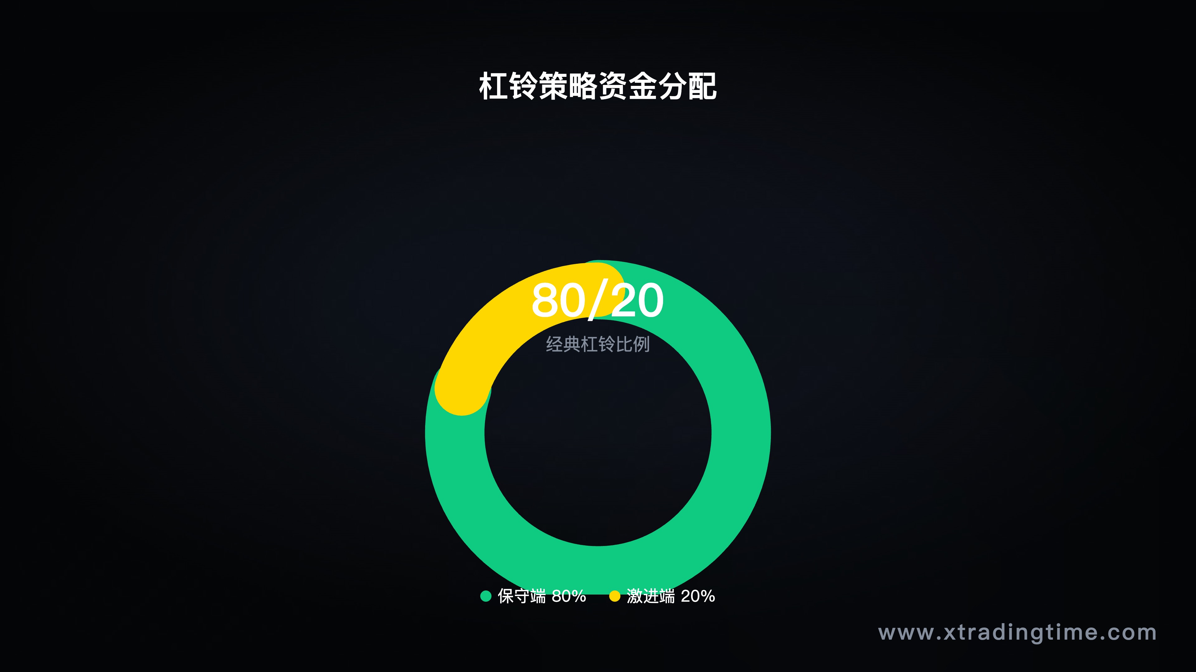 80/20资金分配饼图