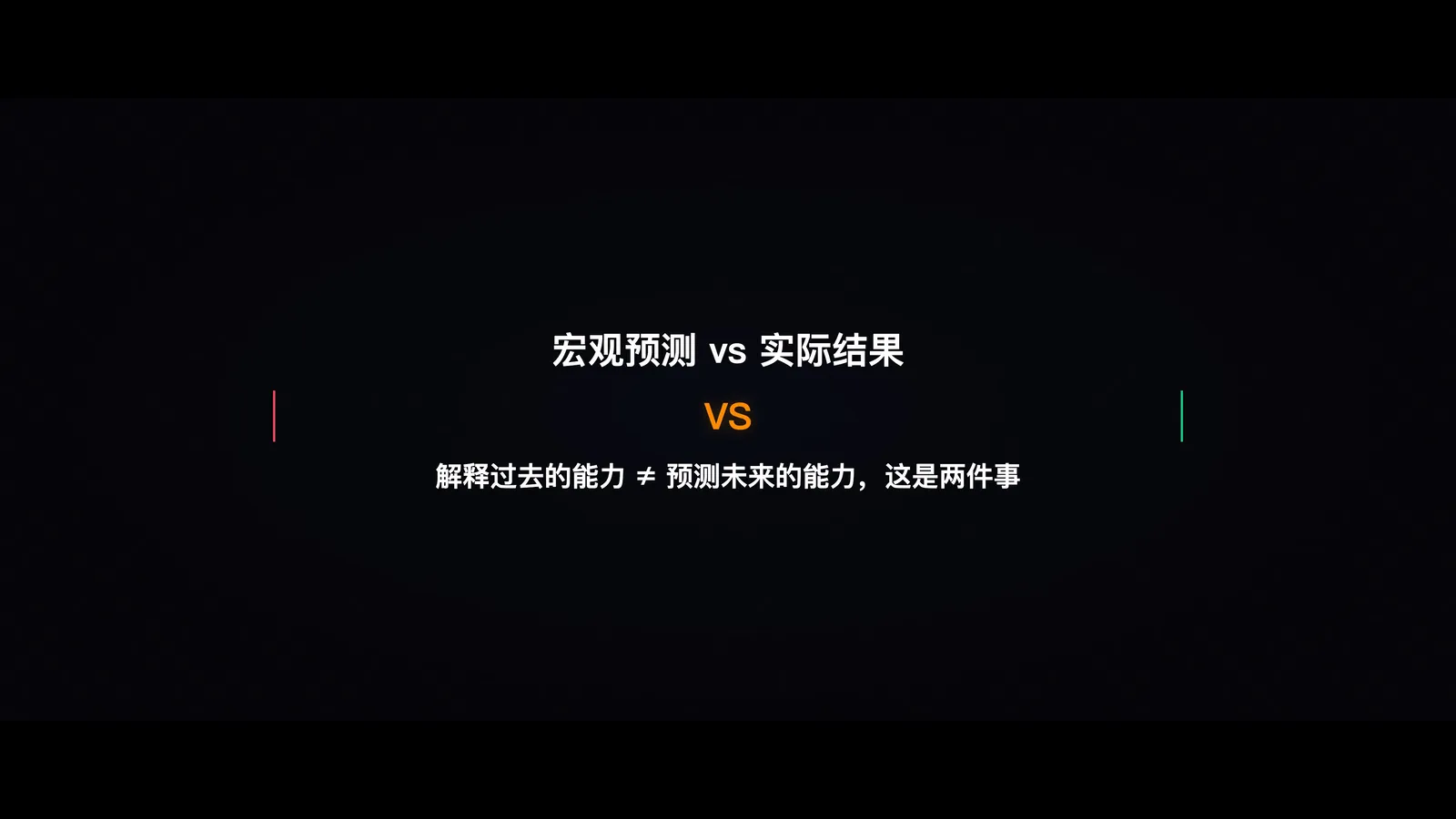 宏观预测准确率对比数据图:专业机构预测 vs 实际结果的偏差分布