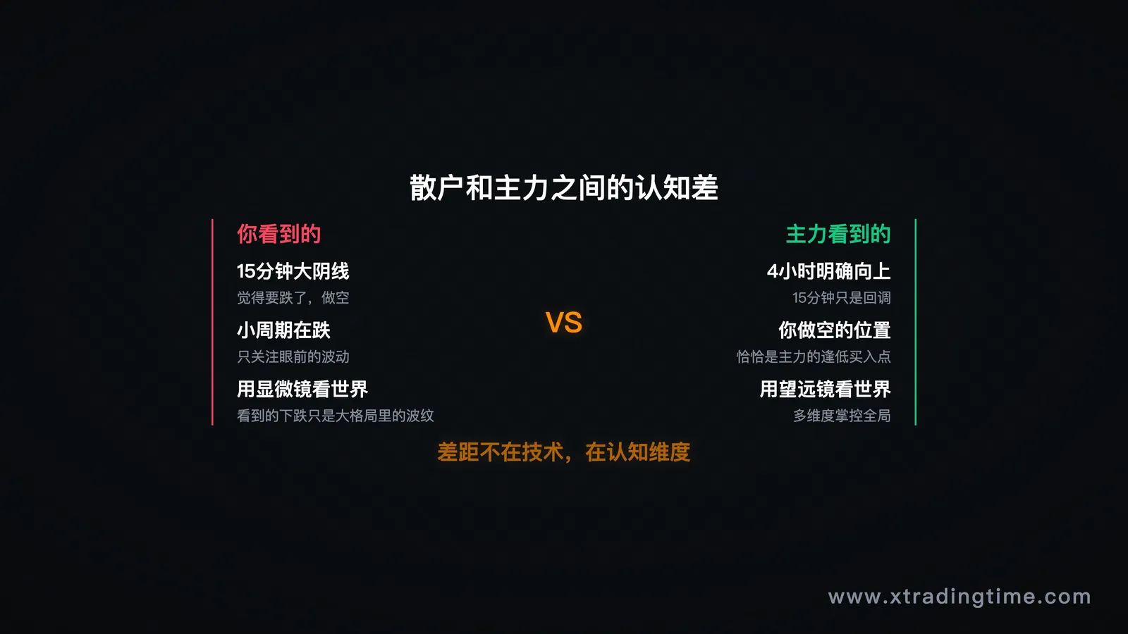 你看到的vs主力看到的