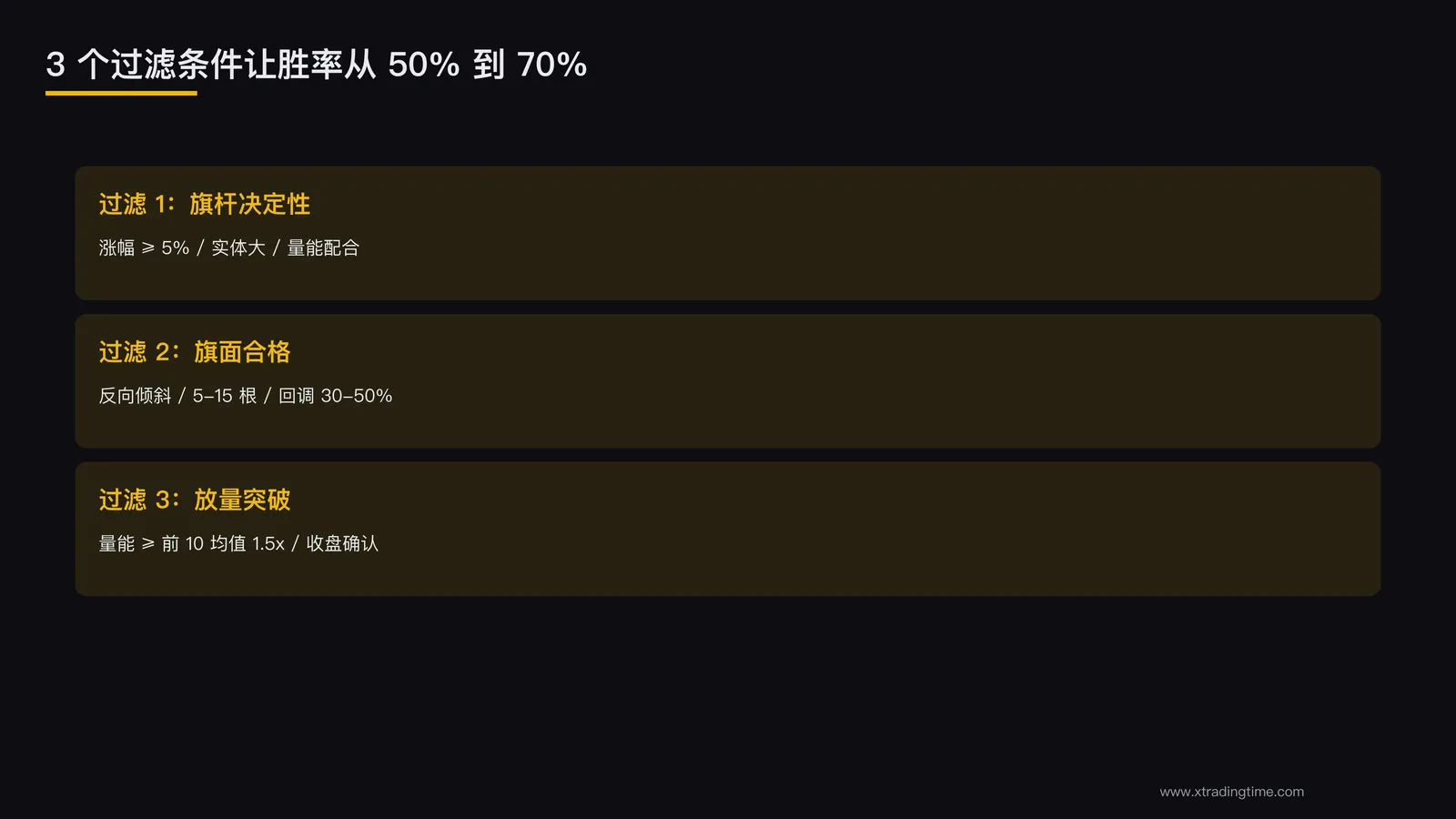 3个过滤条件