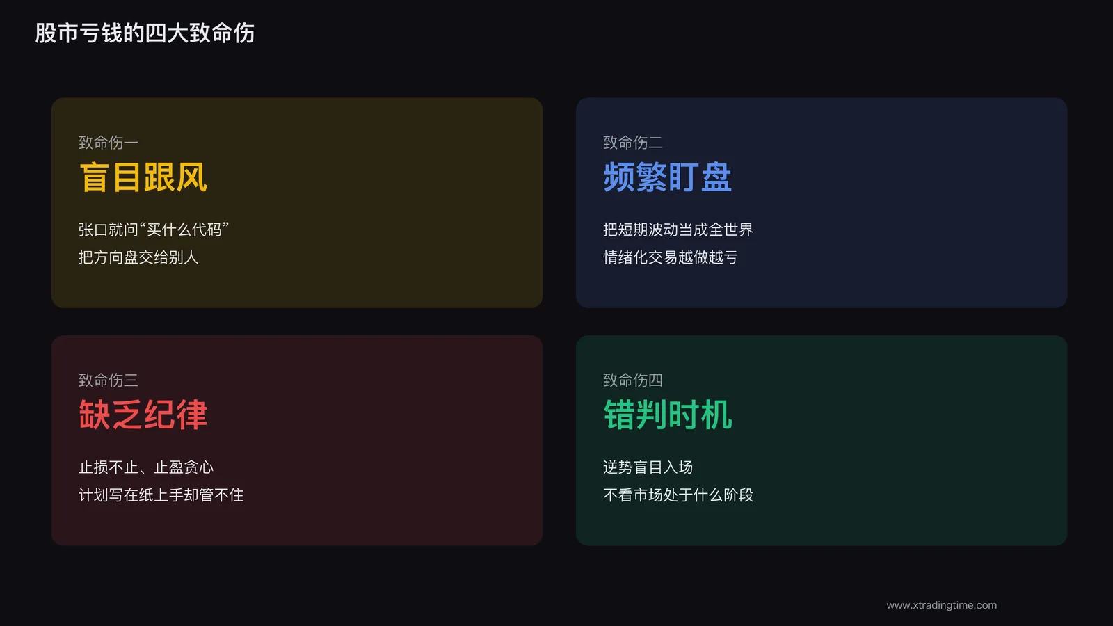 为什么炒股总亏