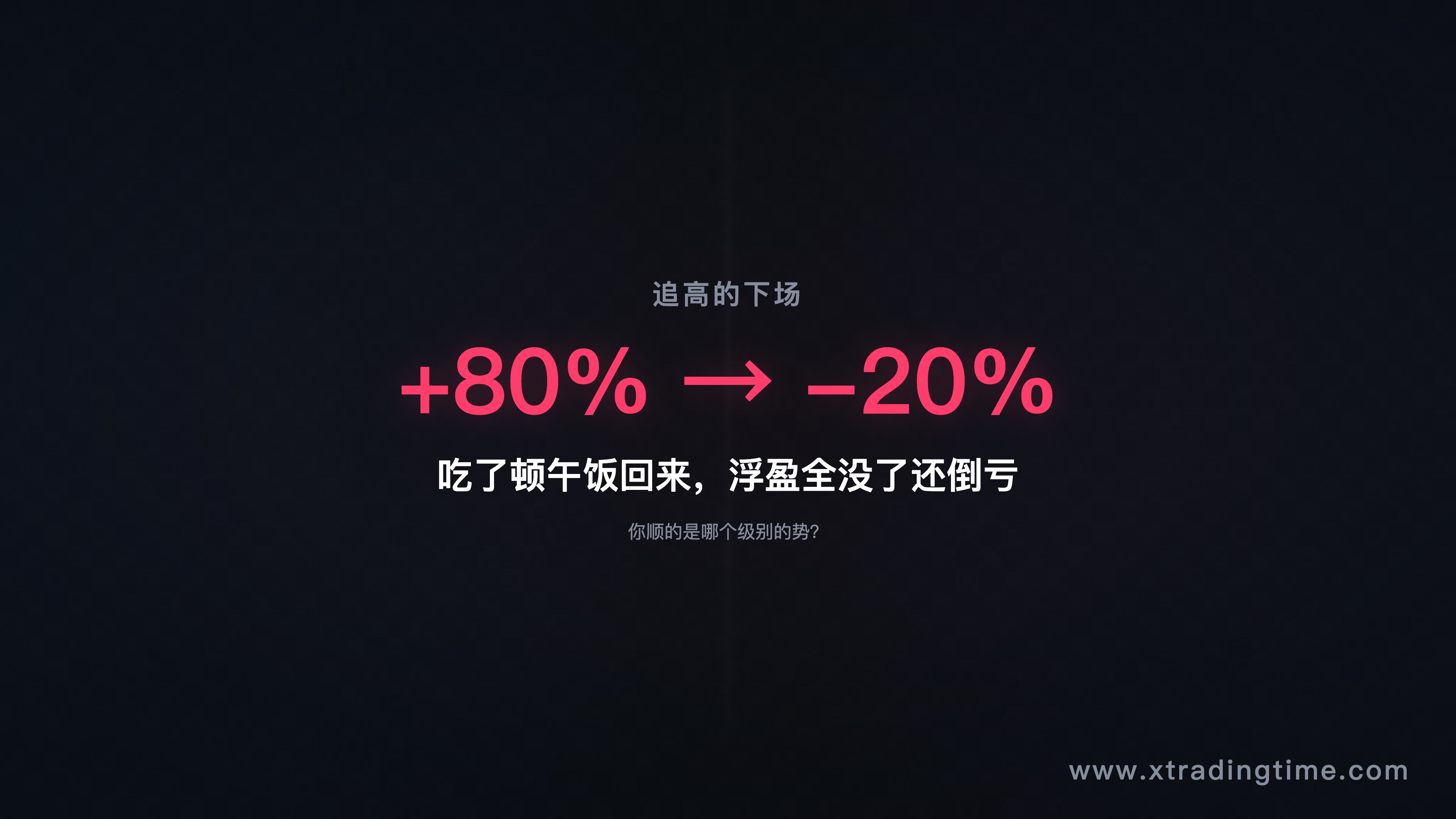 追高浮盈变巨亏