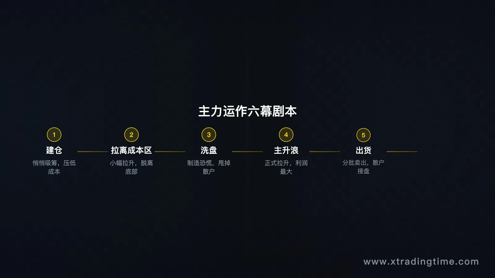 主力运作全流程概览