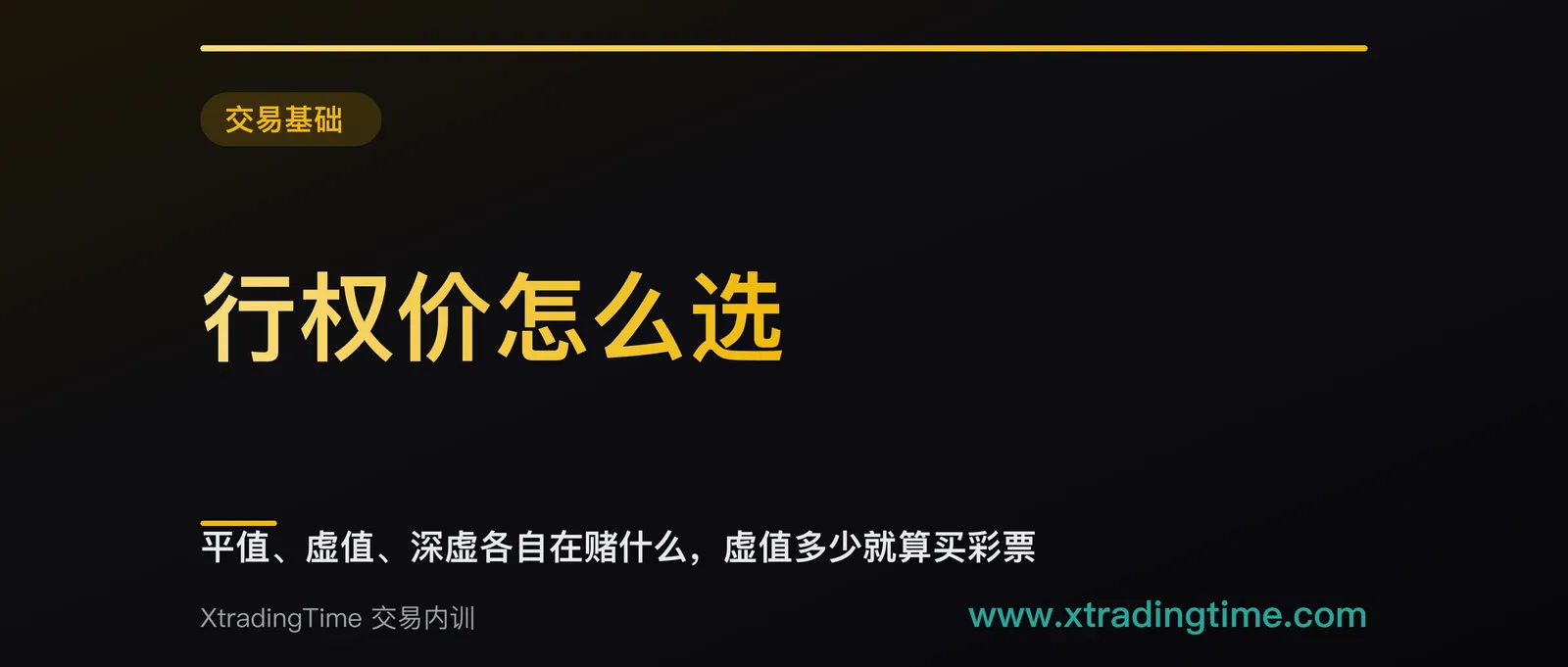 行权价怎么选：平值、虚值、深虚各自在赌什么，虚值多少就算买彩票