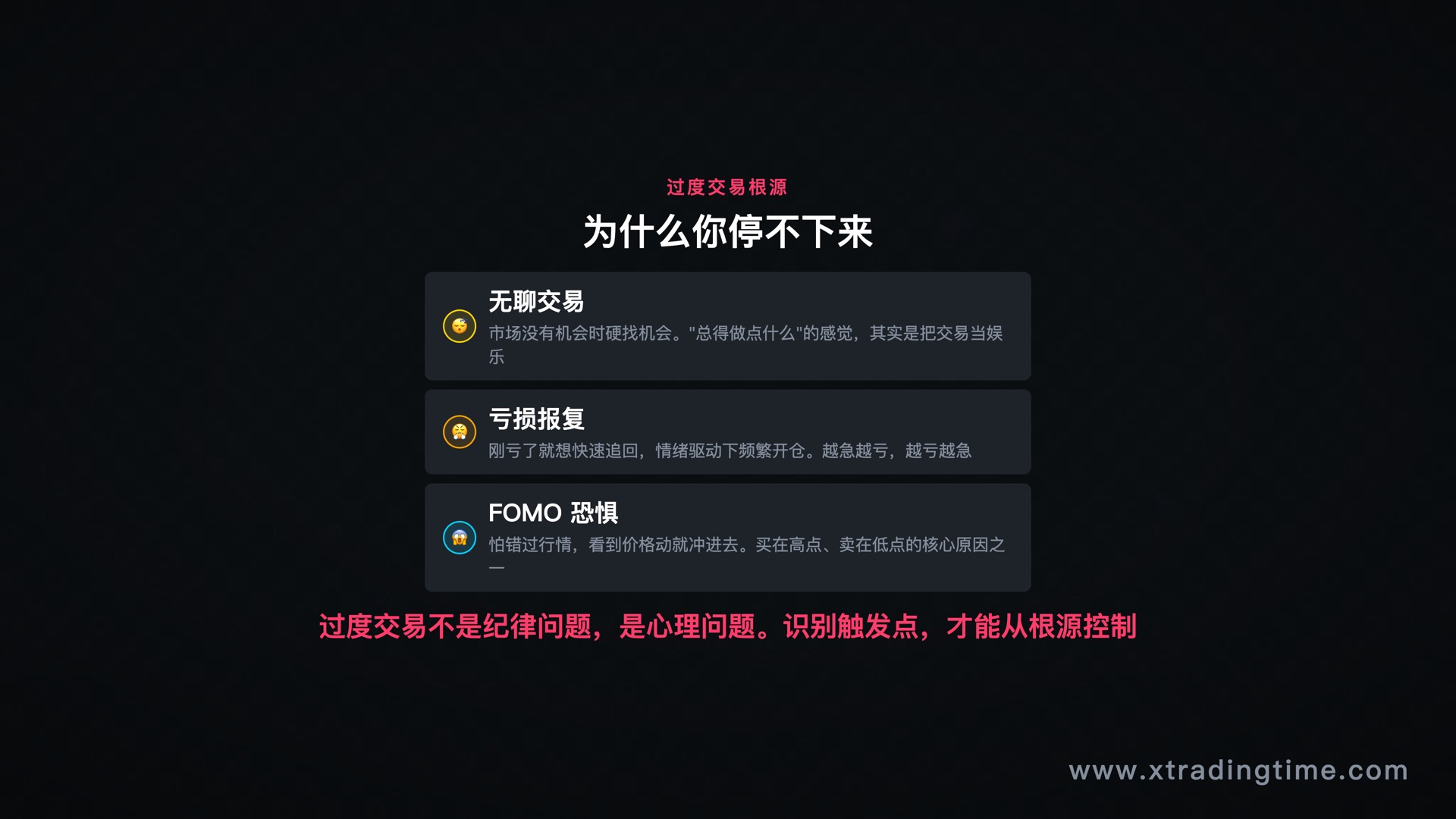 过度交易的三个根源：无聊、补偿心态、FOMO