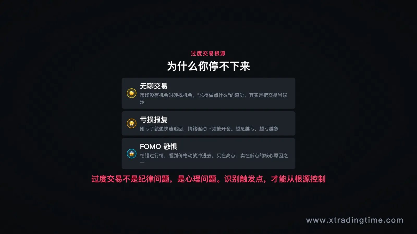 过度交易的三个根源:无聊、补偿心态、FOMO