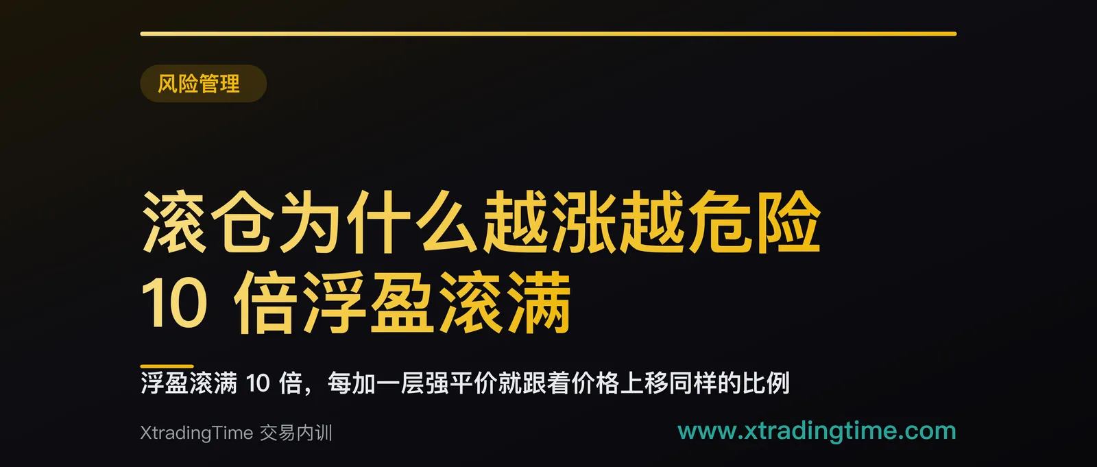 滚仓为什么越涨越危险：10 倍浮盈滚满，第 3 层强平价就高过首层买价