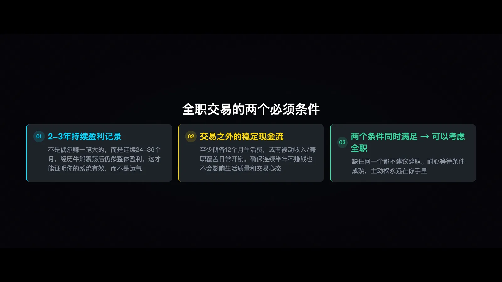 两个前提
