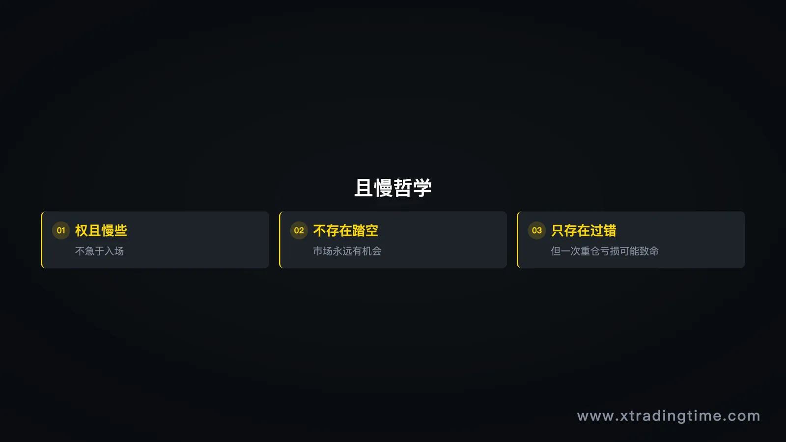 且慢哲学