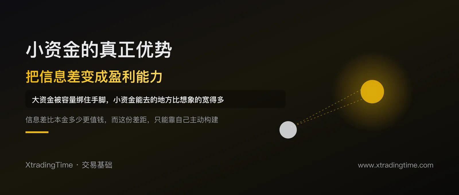 小资金交易的真正优势：把信息差变成散户的盈利能力
