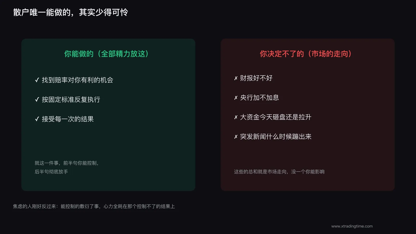能做的vs想做的