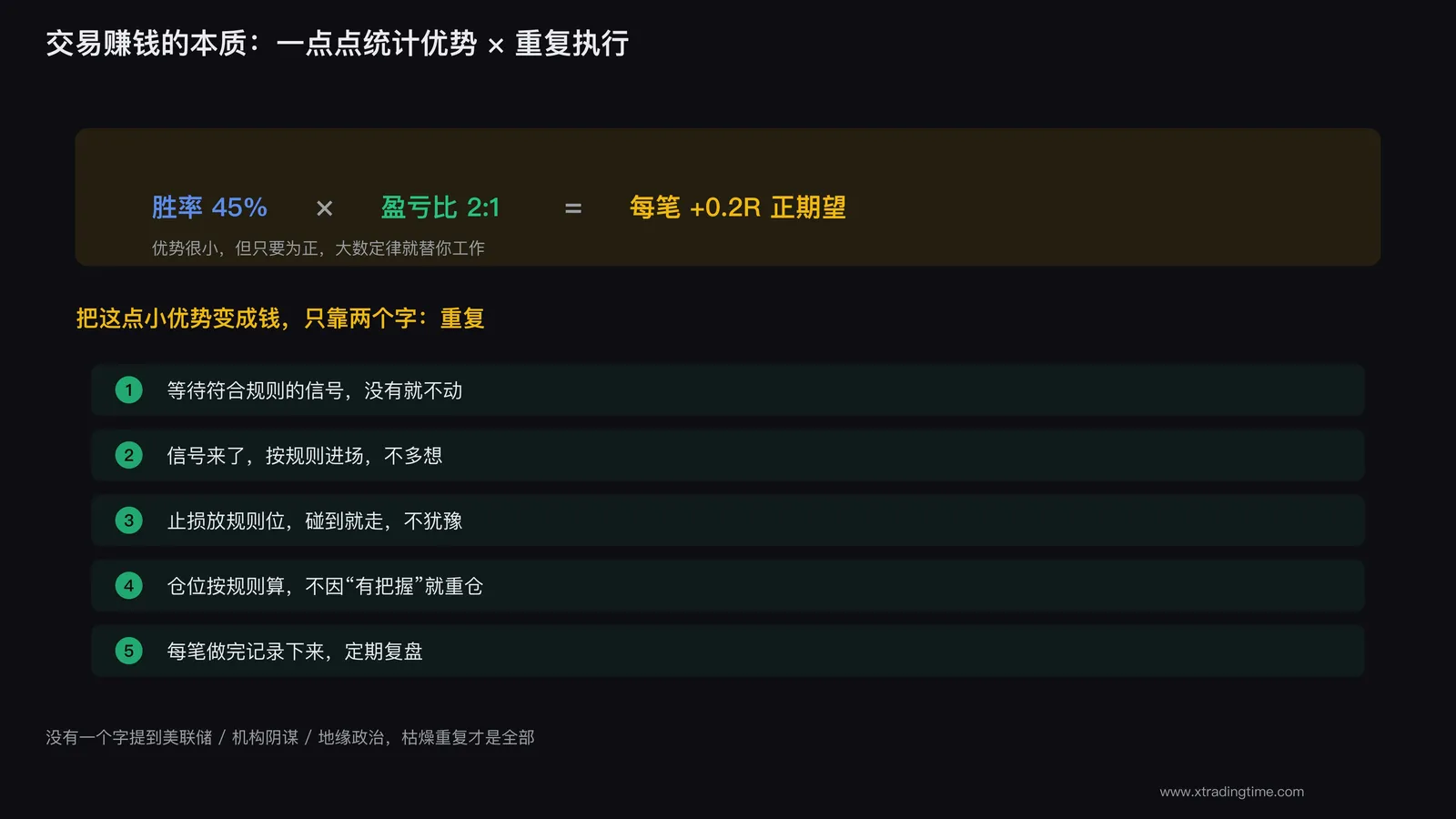 统计优势示意
