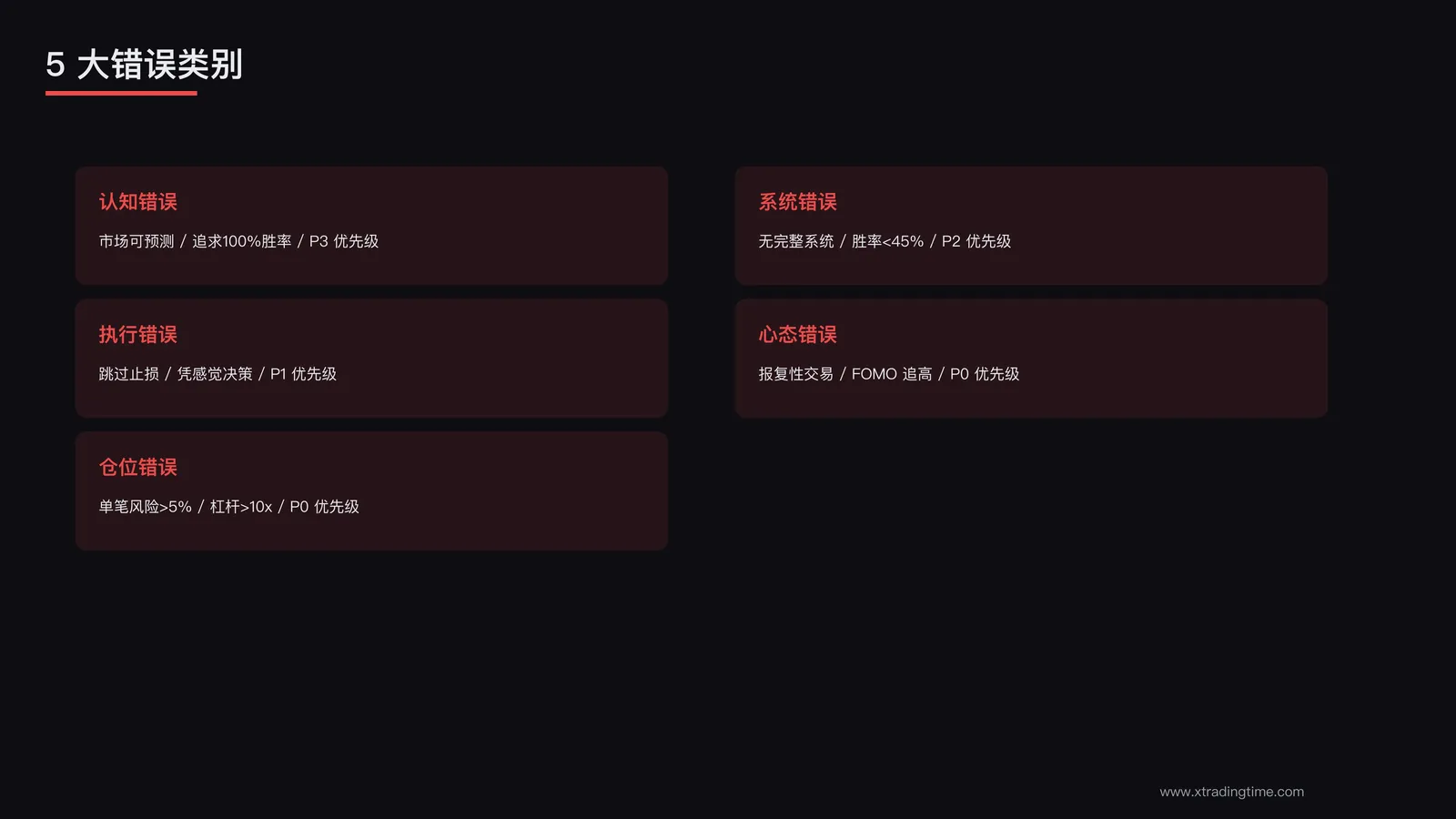 5 大类别