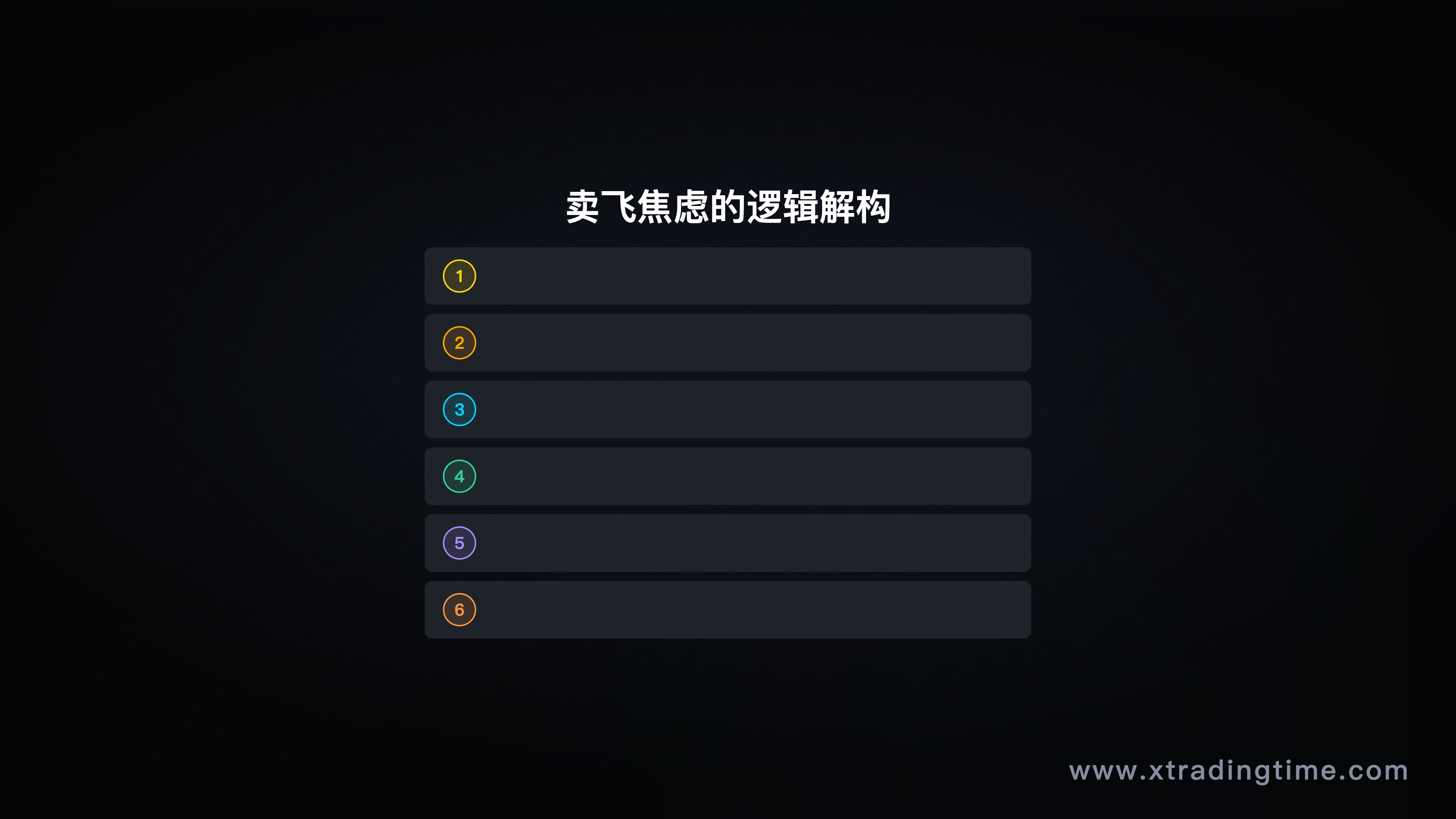 卖飞焦虑的逻辑解构