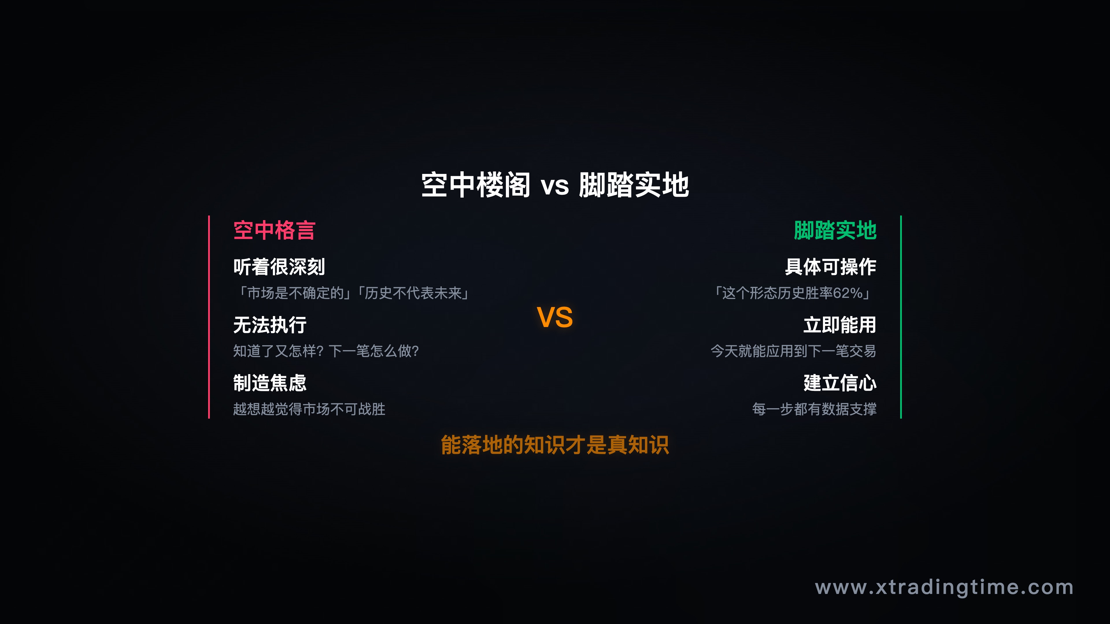 空中楼阁vs台阶