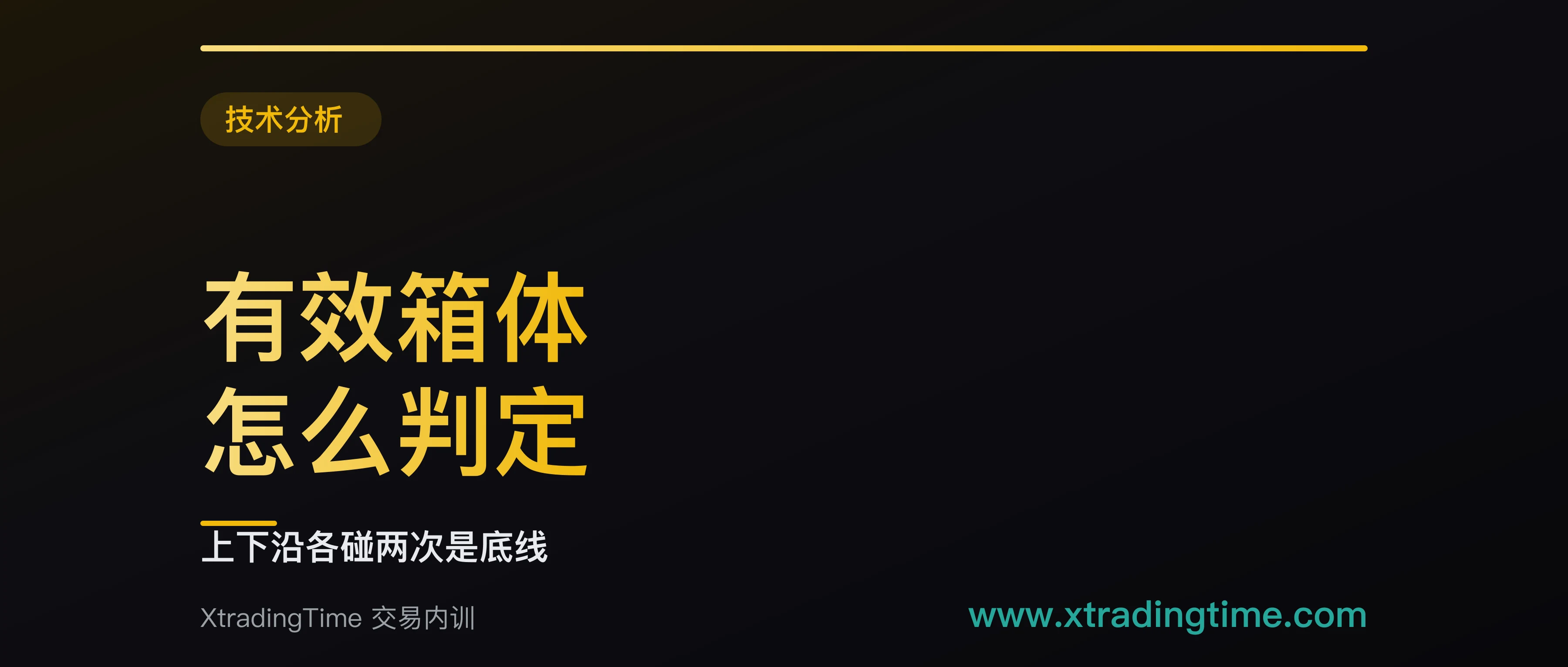 有效箱体的判定条件：上下沿各碰两次起步，五条不满足就不是箱体