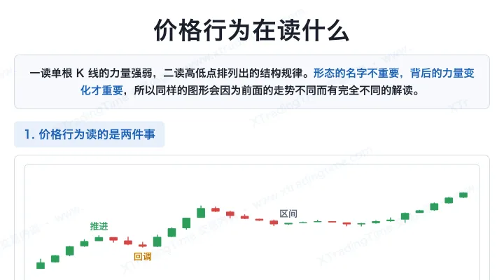 价格行为在读什么